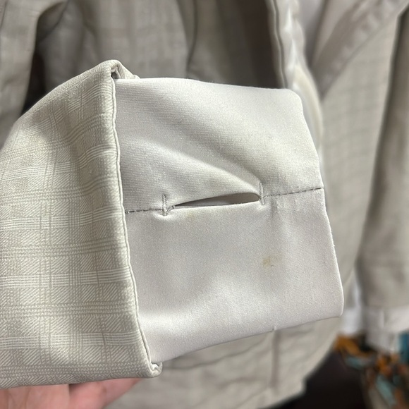 AVIA Windbreaker Jacket White Hood Zipper Warm Winter Jacket size Large - Picture 7 of 11